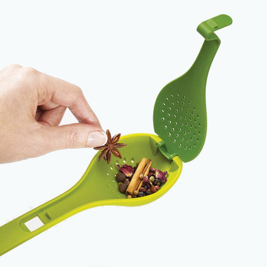 Herb Stripping Tool and Spice Infuser Spoon by HitMyNeed