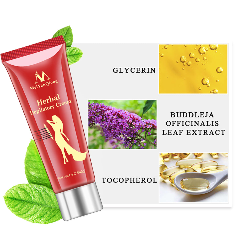 Herbal Hair Removal & Growth Inhibitor Cream 50g by HitMyNeed