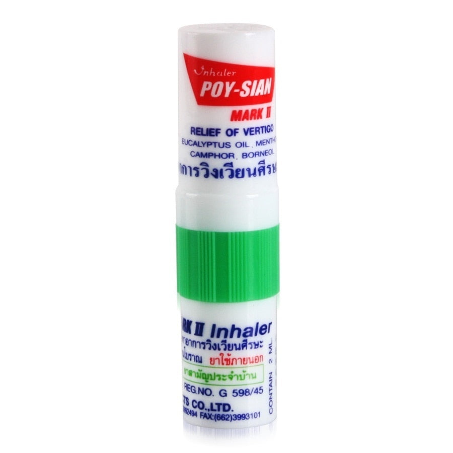 Herbal Mint Nasal Inhaler for Nausea & Dizziness Relief by HitMyNeed