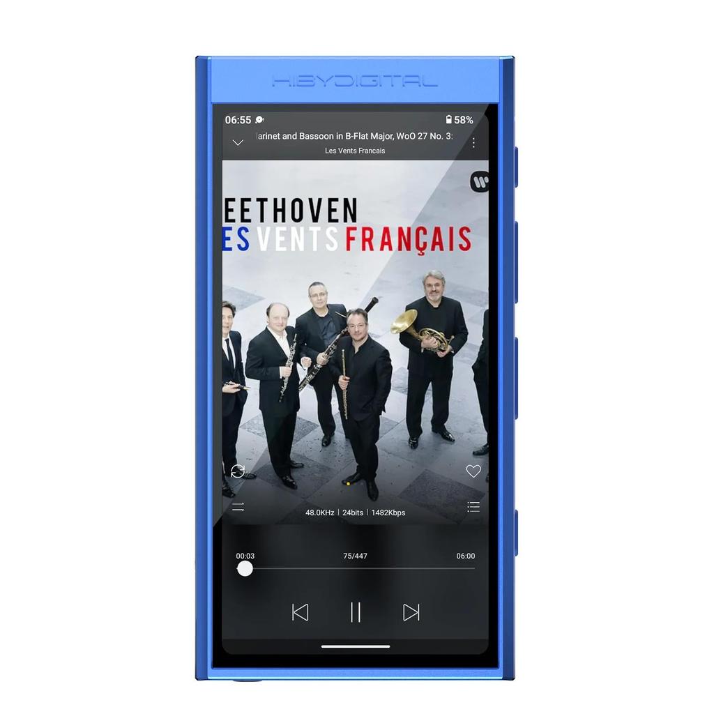 HiBy Digital M300 Android 13 HiFi Music Player 32GB blue by HitMyNeed