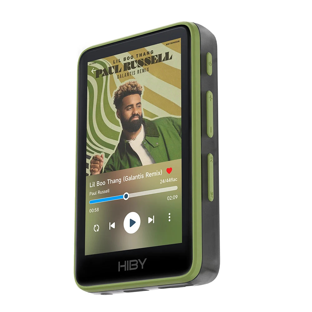 HiBy R1 HiFi Music Player with WiFi, BT 5.1 & USB DAC green-standard by HitMyNeed