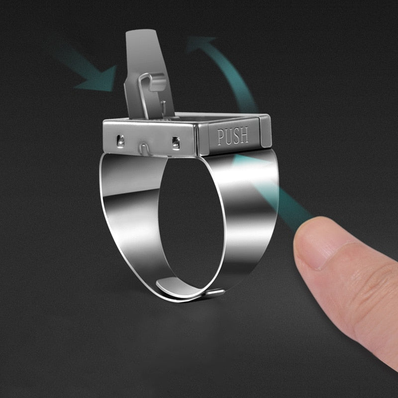 Hidden Blade Ring for Discreet Self-Defense by HitMyNeed