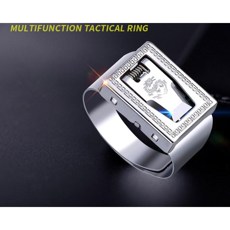 Hidden Blade Ring for Discreet Self-Defense by HitMyNeed