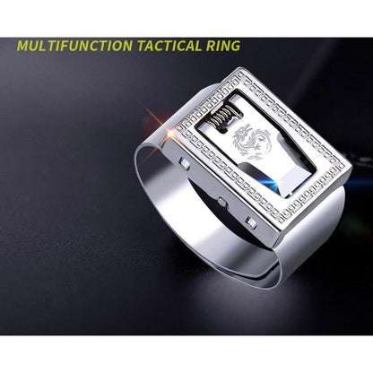 Hidden Blade Ring for Discreet Self-Defense by HitMyNeed