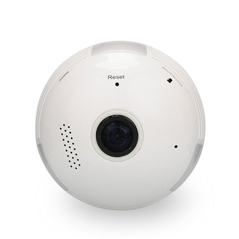 Hidden Camera Light Bulb with 360° WiFi Monitoring by HitMyNeed