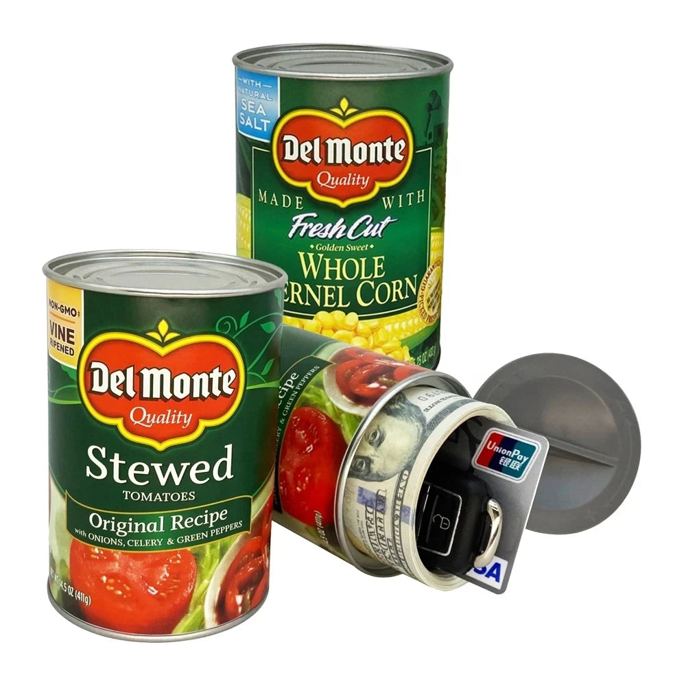 Hidden Food Can Diversion Safe for Cash & Valuables by HitMyNeed