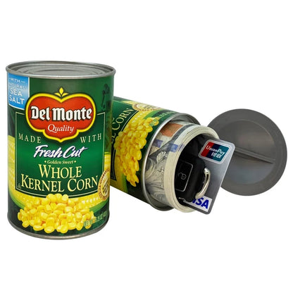 Hidden Food Can Diversion Safe for Cash & Valuables corn by HitMyNeed