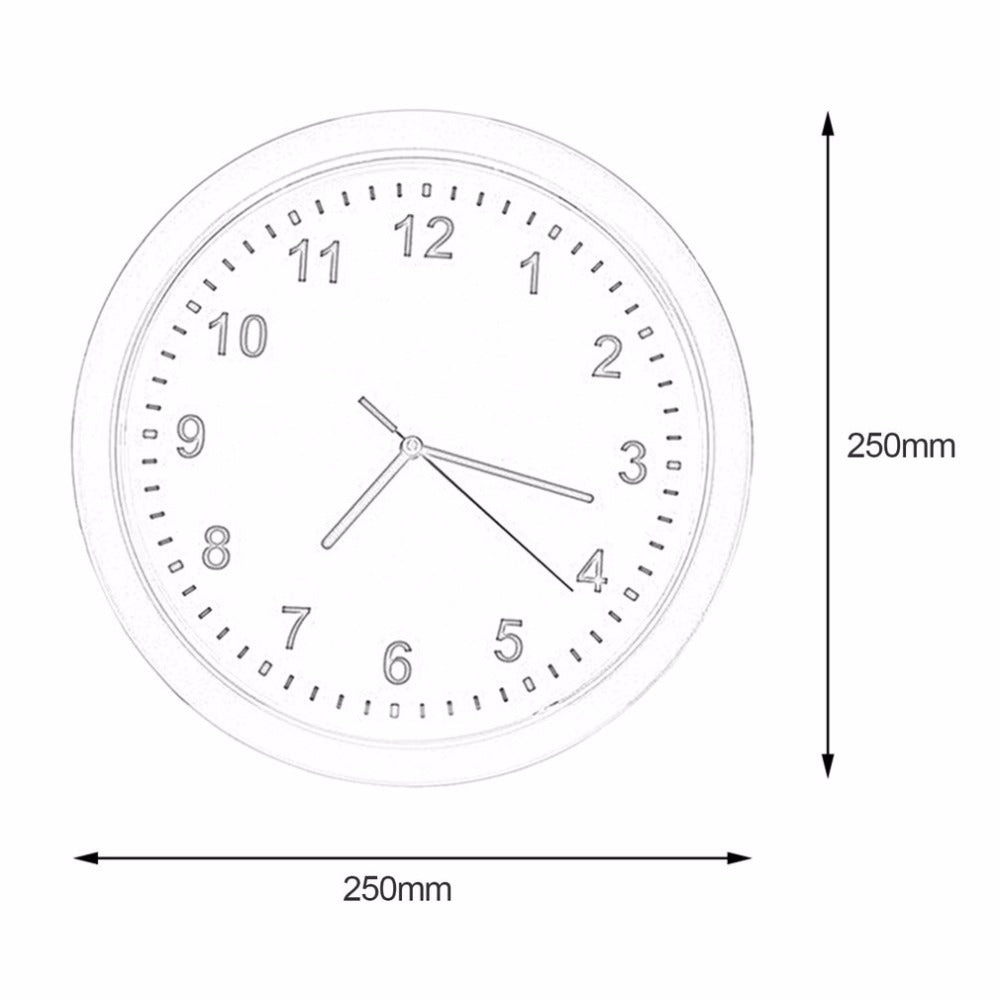 Hidden Wall Clock Safe with Large Storage by HitMyNeed