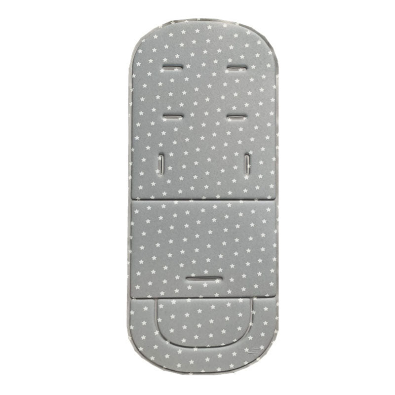 High Chair and Stroller Seat Pad Cushion gray-star by HitMyNeed