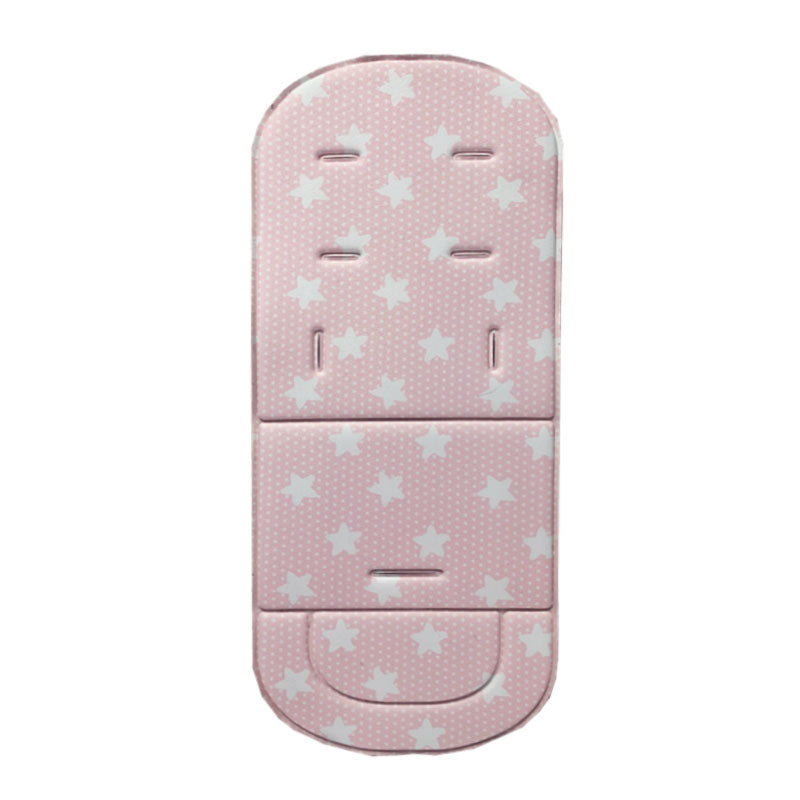 High Chair and Stroller Seat Pad Cushion pink-star by HitMyNeed