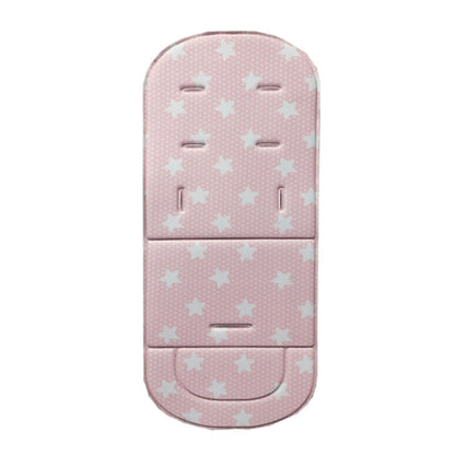 High Chair and Stroller Seat Pad Cushion pink-star by HitMyNeed