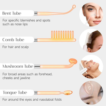 High Frequency Neon Electrode Facial Wand Machine by HitMyNeed