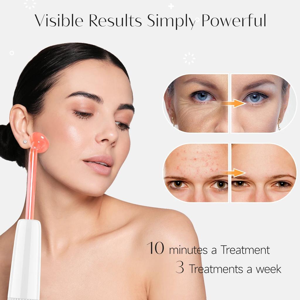 High Frequency Neon Electrode Facial Wand Machine by HitMyNeed