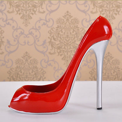 High Heel Shoe Wine Bottle Holder Display Stand by HitMyNeed