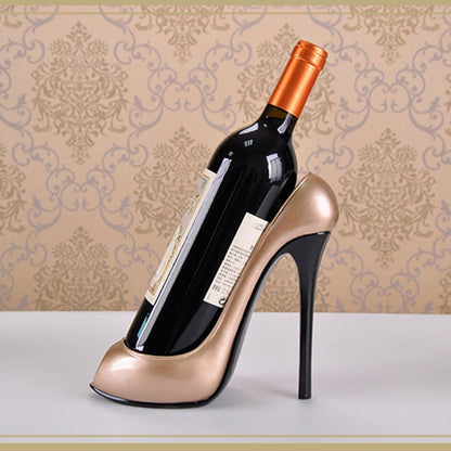 High Heel Shoe Wine Bottle Holder Display Stand by HitMyNeed