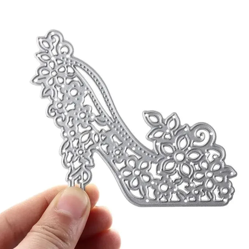 High-Heeled Shoe Metal Cutting Die for Card Making by HitMyNeed