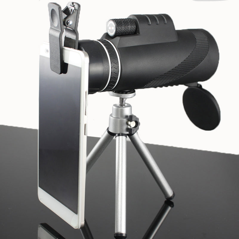High Power 40x60 Monocular Telescope with Phone Mount by HitMyNeed