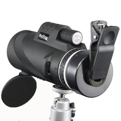 High Power 40x60 Monocular Telescope with Phone Mount by HitMyNeed