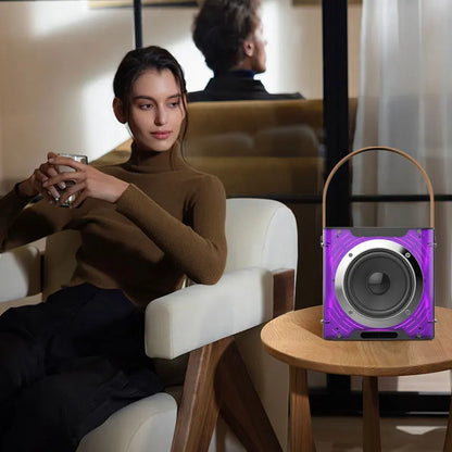 High Power Bluetooth Karaoke Speaker with Dual Mics by HitMyNeed