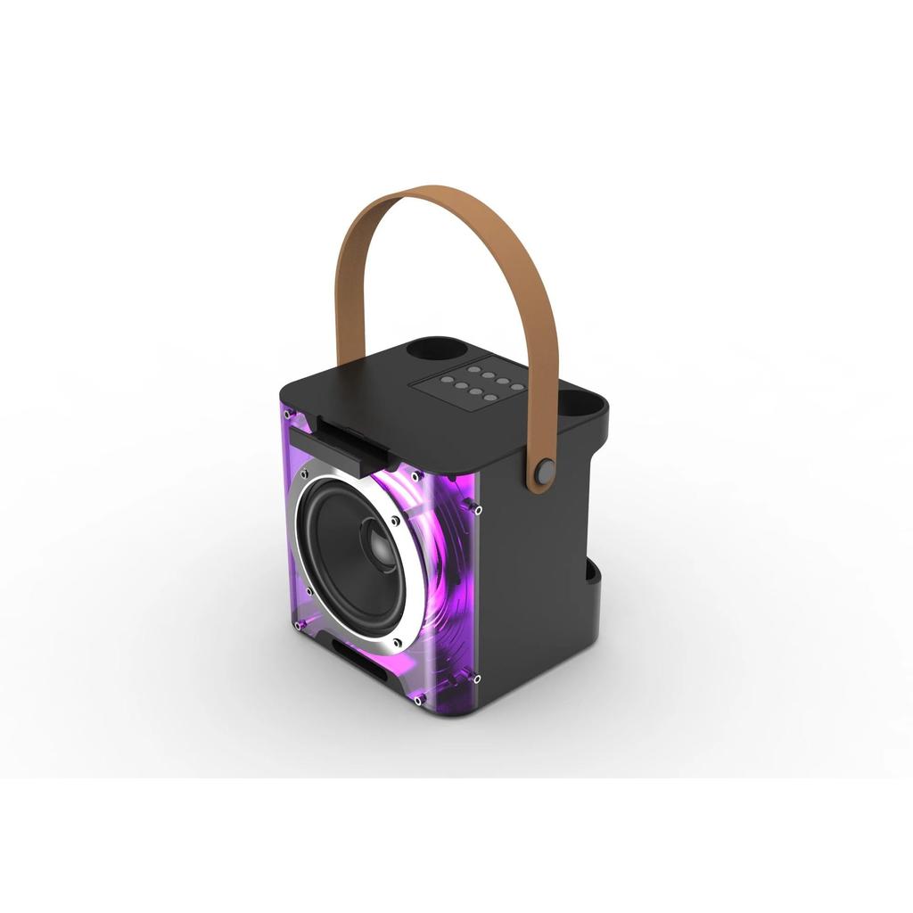High Power Bluetooth Karaoke Speaker with Dual Mics by HitMyNeed