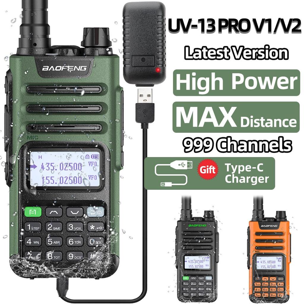 High Power Dual Band 10W Long Range Walkie Talkie by HitMyNeed