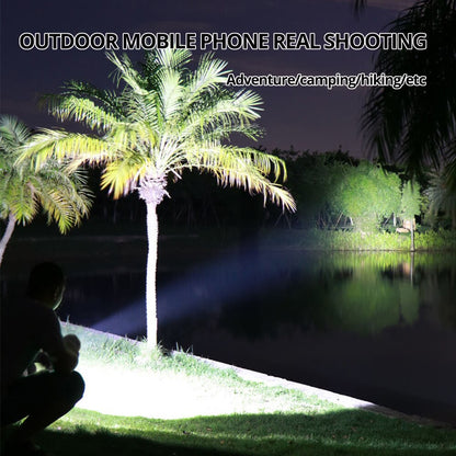 High Power Rechargeable 7-LED Camping Flashlight by HitMyNeed