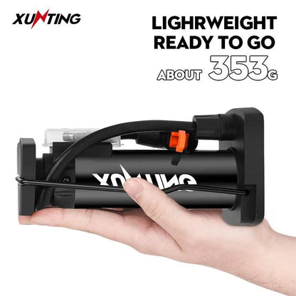 High Pressure Foot Bike Pump for Schrader & Presta by HitMyNeed