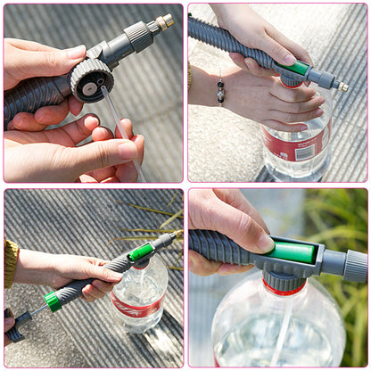 High Pressure Hand Bottle Sprayer with Adjustable Nozzle by HitMyNeed