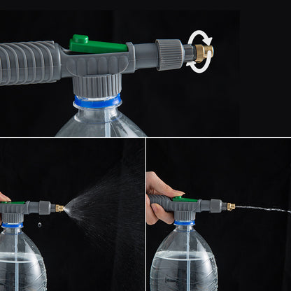 High-Pressure Hand Sprayer with Adjustable Nozzle by HitMyNeed