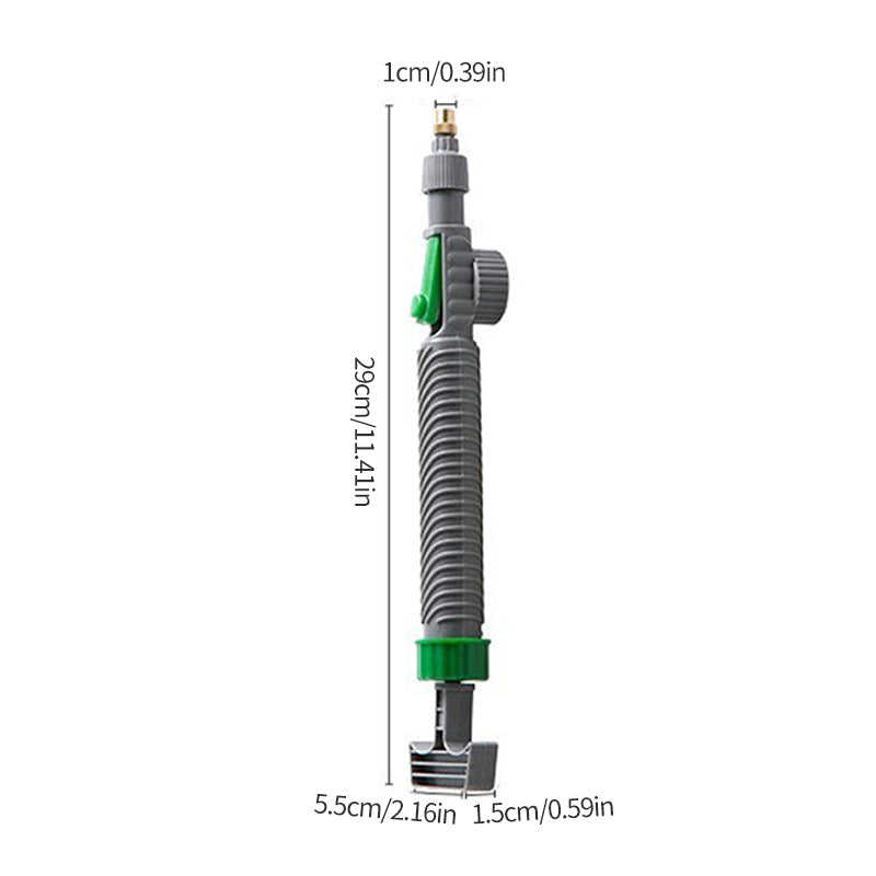 High-Pressure Hand Sprayer with Adjustable Nozzle by HitMyNeed