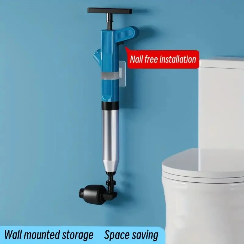 High-Pressure Toilet & Drain Plunger Kit by HitMyNeed