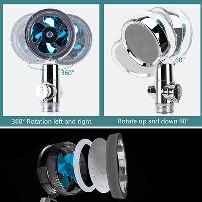 High Pressure Water-Saving Handheld Shower Head by HitMyNeed