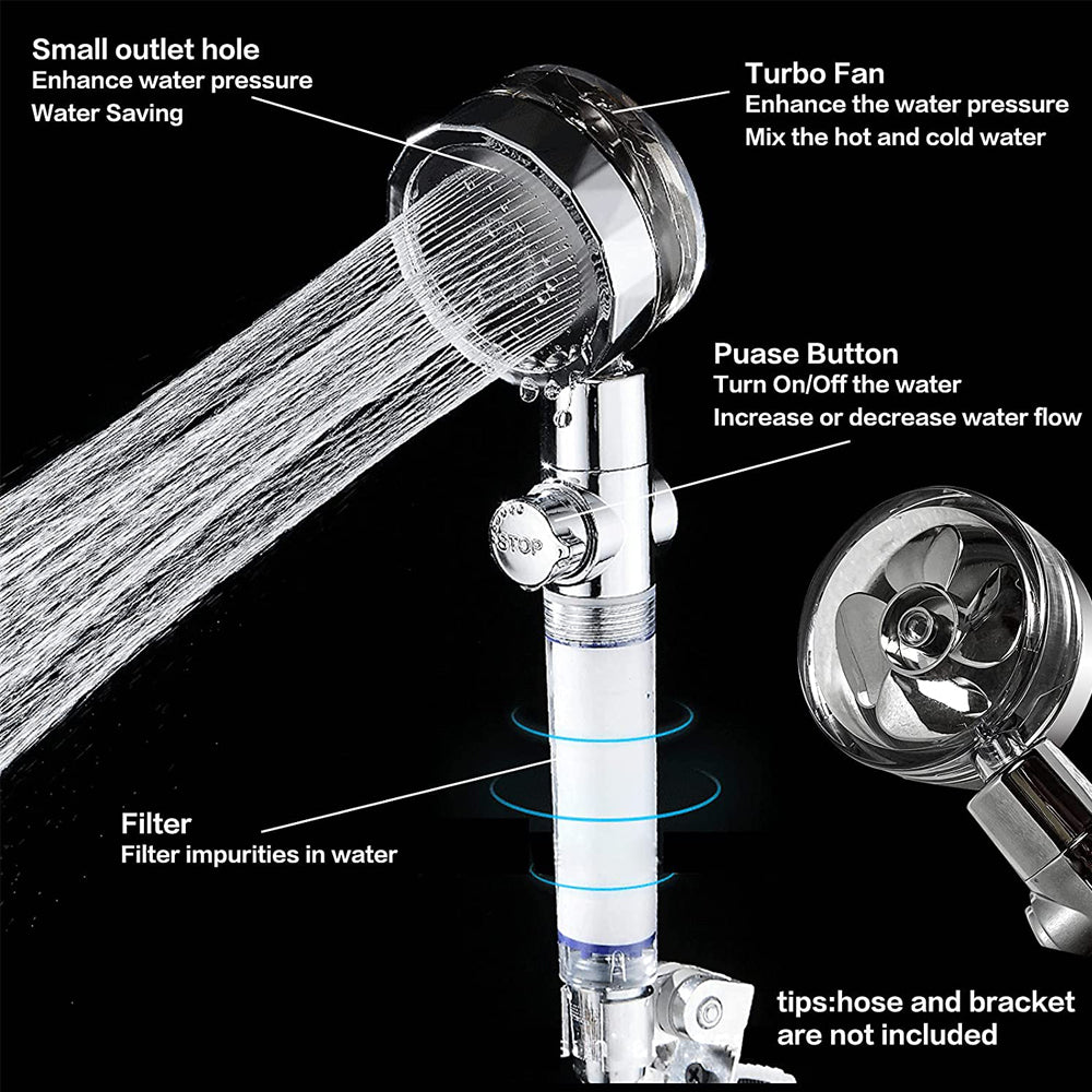 High Pressure Water-Saving Handheld Shower Head by HitMyNeed