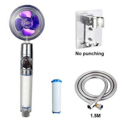 High Pressure Water-Saving Handheld Shower Head tou07-purple-suit by HitMyNeed