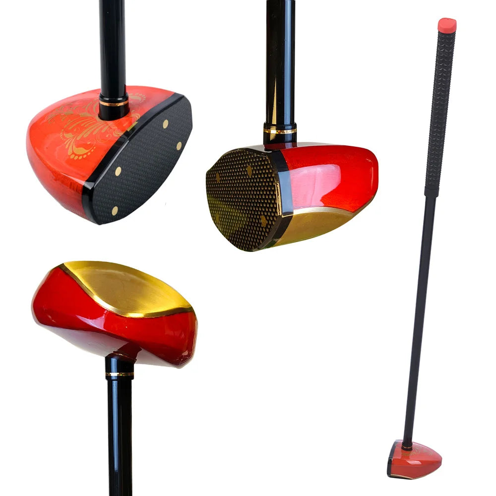 High Quality Park Golf Club with Head Cover black-red by HitMyNeed