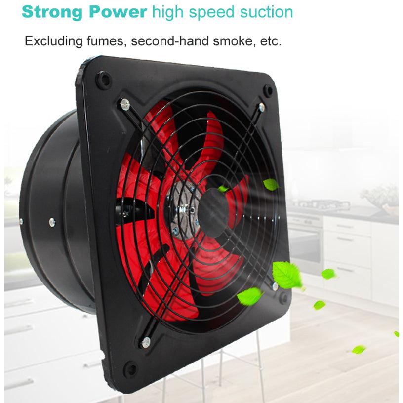 High-Speed Kitchen Exhaust Fan 120W 350mm Panel by HitMyNeed