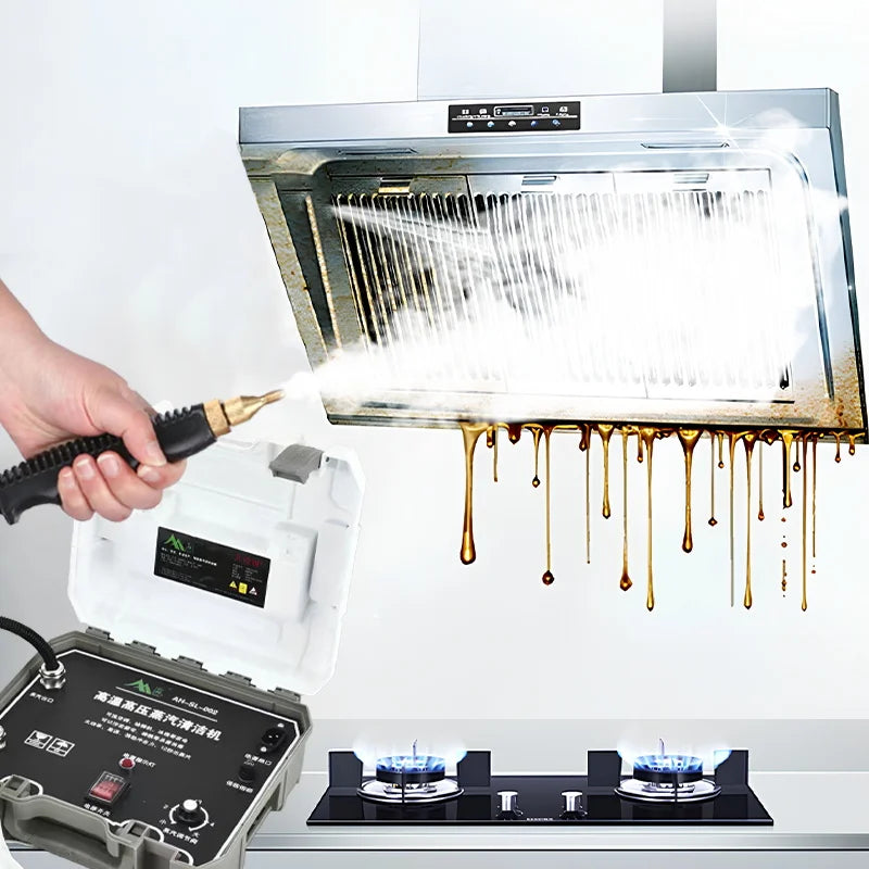 High Temp 4 Bar Steam Cleaner for Kitchen Range Hoods by HitMyNeed