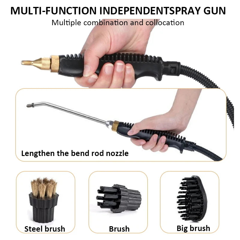 High Temp 4 Bar Steam Cleaner for Kitchen Range Hoods by HitMyNeed