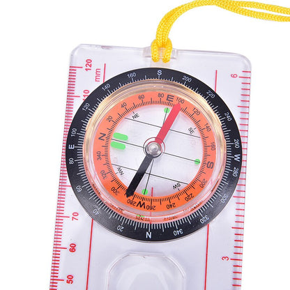Hiking Compass with Map Ruler and Protractor by HitMyNeed