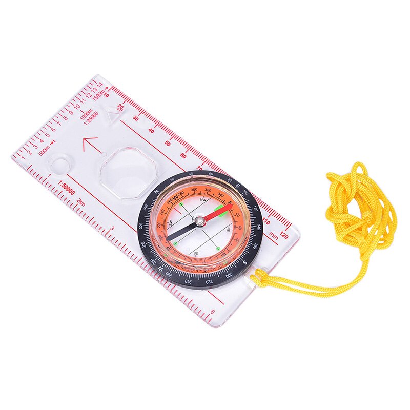 Hiking Compass with Map Ruler and Protractor by HitMyNeed