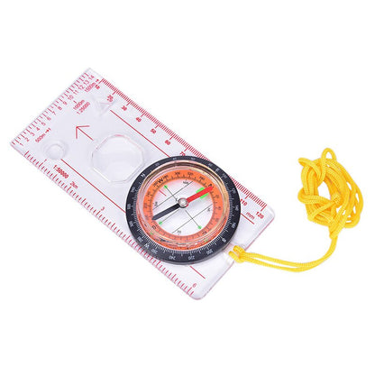 Hiking Compass with Map Ruler and Protractor by HitMyNeed