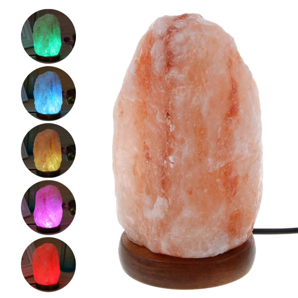 Himalayan Sea Salt LED Lamp with USB by HitMyNeed