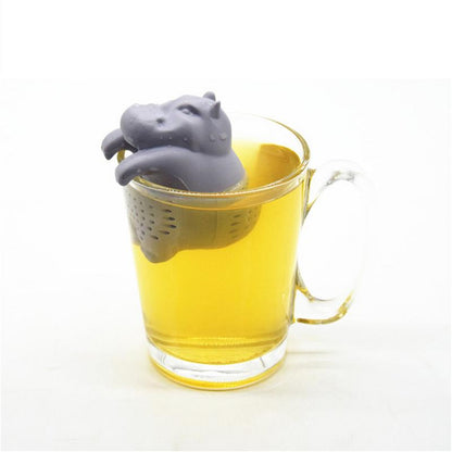 Hippo Silicone Tea Steeper Infuser by HitMyNeed