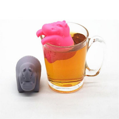 Hippo Silicone Tea Steeper Infuser by HitMyNeed