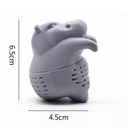 Hippo Silicone Tea Steeper Infuser by HitMyNeed