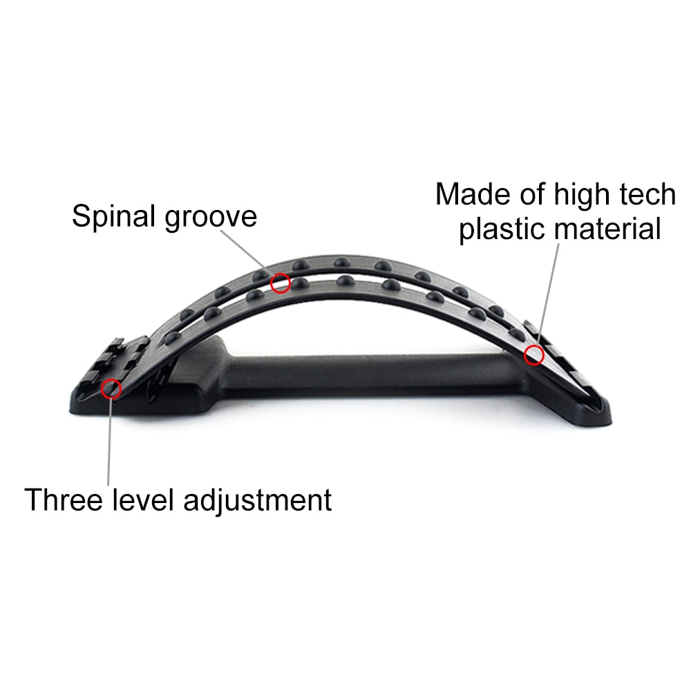 Holistic Back Stretcher with Adjustable Massage Arc by HitMyNeed