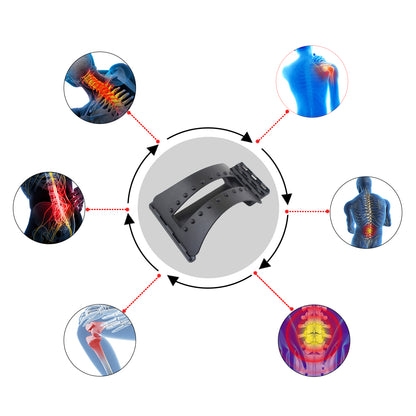 Holistic Back Stretcher with Adjustable Massage Arc by HitMyNeed