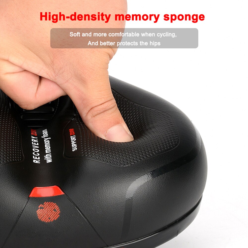 Hollow Breathable Shock-Absorbing Bike Saddle by HitMyNeed