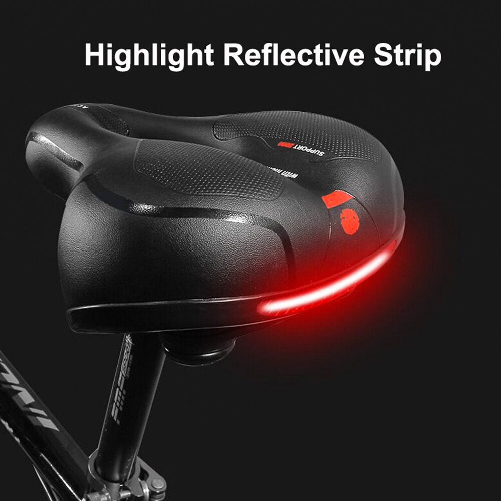 Hollow Breathable Shock-Absorbing Bike Saddle by HitMyNeed
