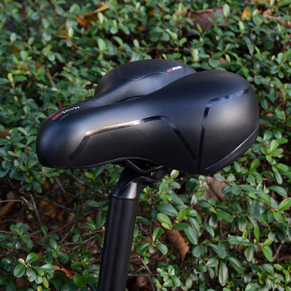 Hollow Breathable Shock-Absorbing Bike Saddle by HitMyNeed